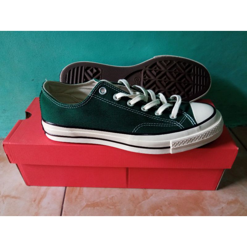 CONVERSE 70S OX GREEN ORIGINAL100 %