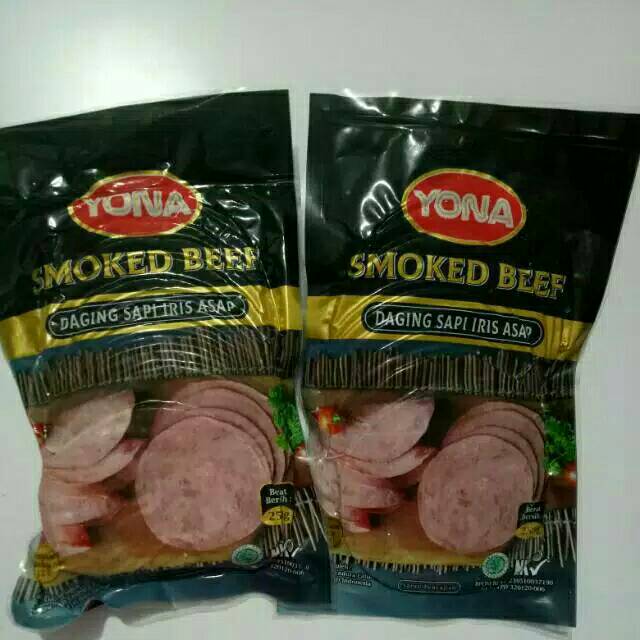 

Yona Smoked Beef Daging Sapi Iris Asap 250gr