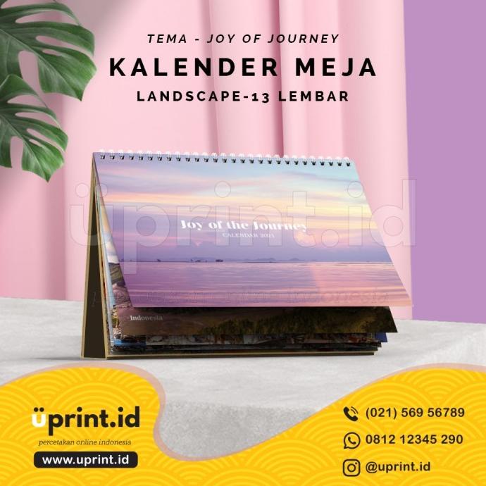 

'+'+'+'+] KALENDER 2022 | KALENDER MEJA A5 LANDSCAPE 13 LEMBAR | #KMLT-032