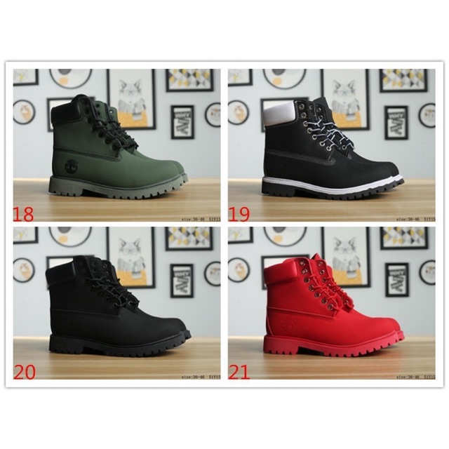 sepatu boots pria wanita salju dingin winter timberland