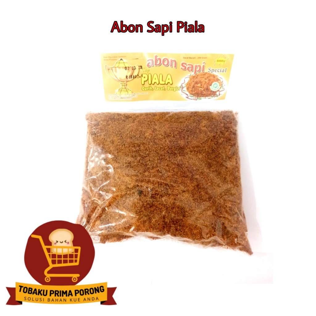 

ABON SAPI PIALA KEMASAN 250 GR