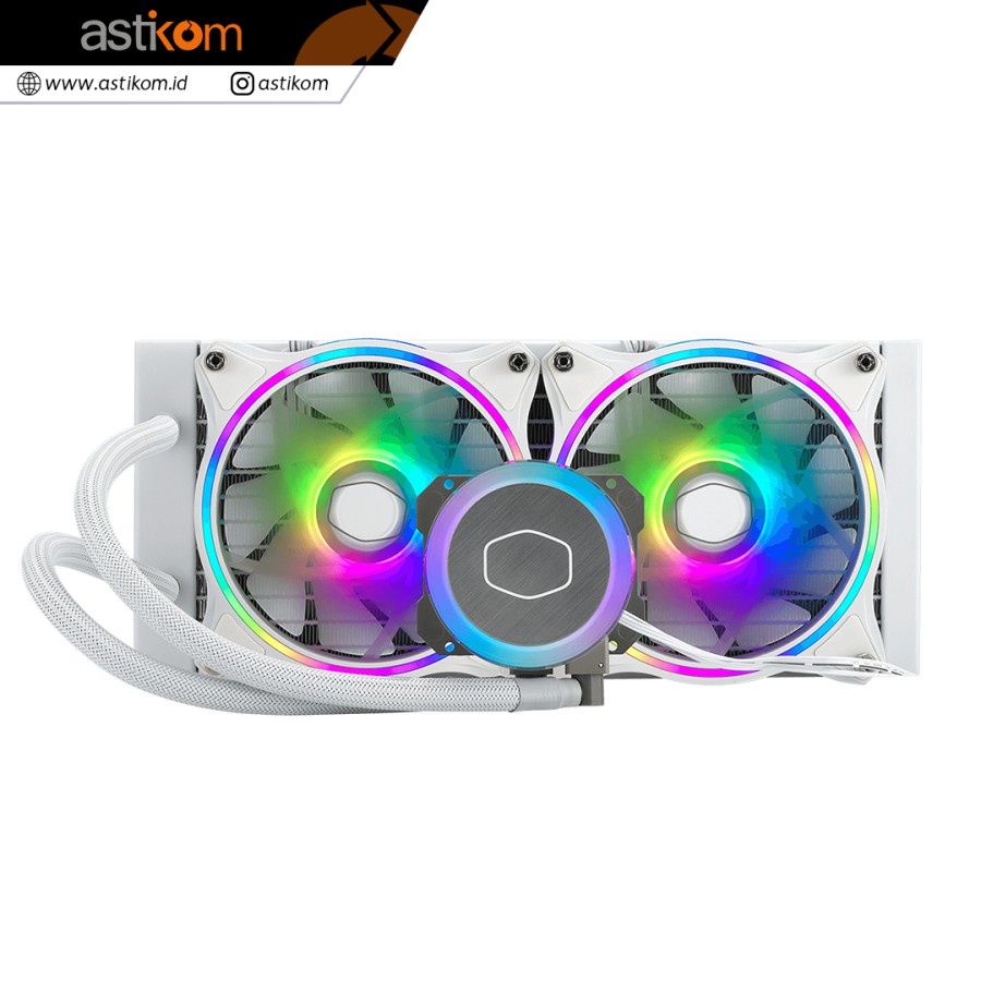 Liquid Cooler Cooler Master MasterLiquid ML240 ILLUSION White ARGB