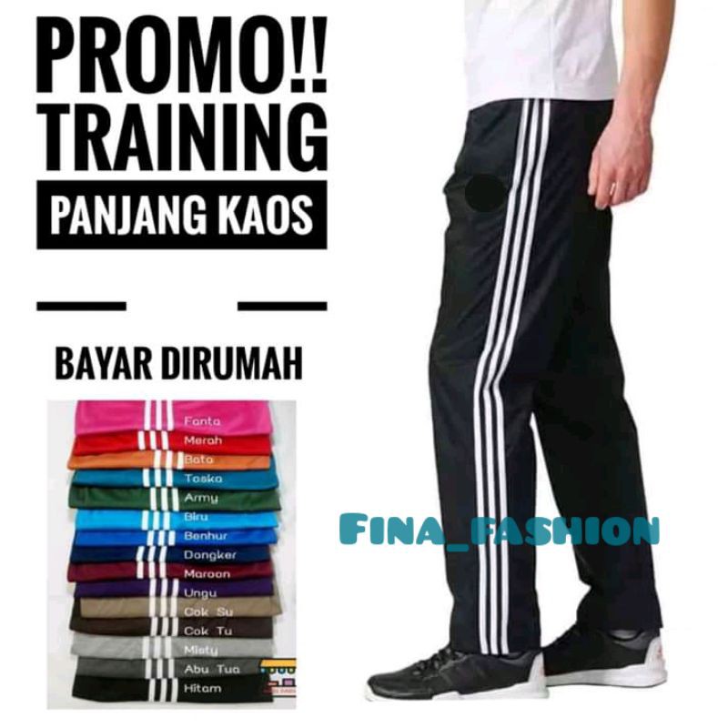 Trening Celana Olahraga Kaos Panjang Celana Santai Training Cewek/Cowok