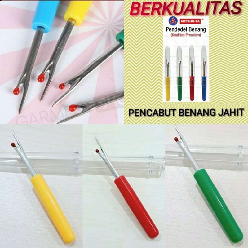 Jarum Dedelan, Pendedel Benang, Alat Pendedel Benang Jahitan dll