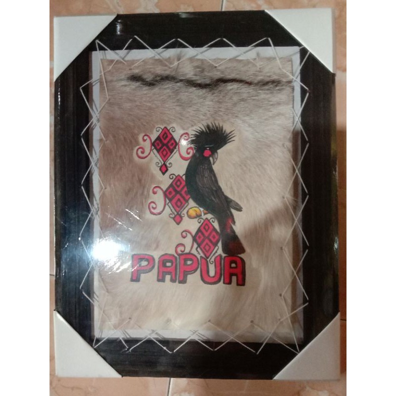 lukisan burung papua