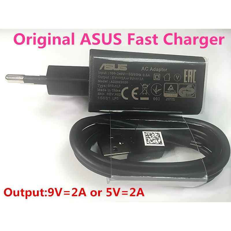 Asus Charger AD2022020 Fast Charge with Micro USB Original 100%