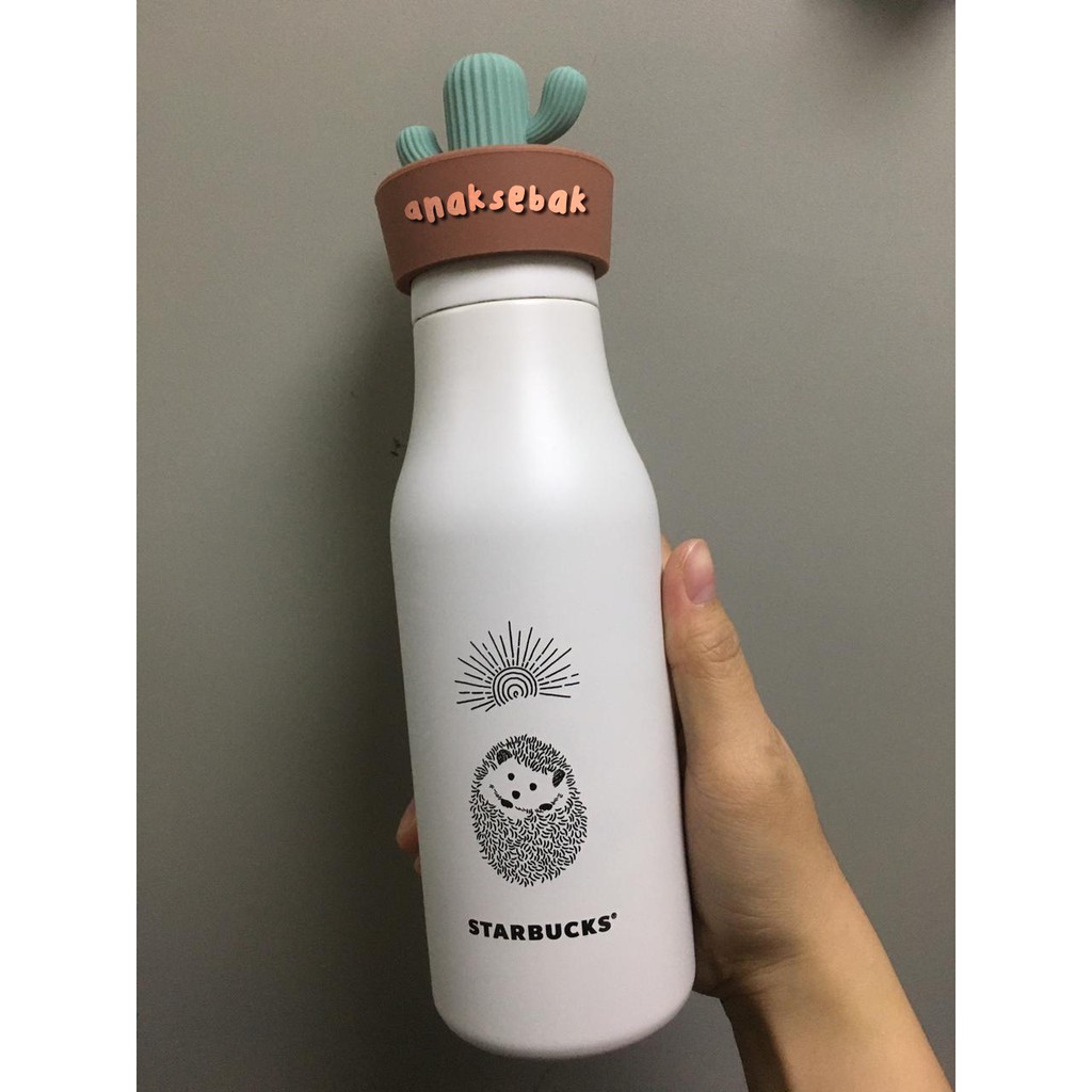 Starbucks Stainless Hedgehog with Cactus 16oz Summer 2021 Edition