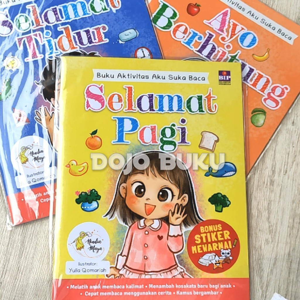 Seri Buku Aktivitas Aku Suka Baca by Nindia Maya