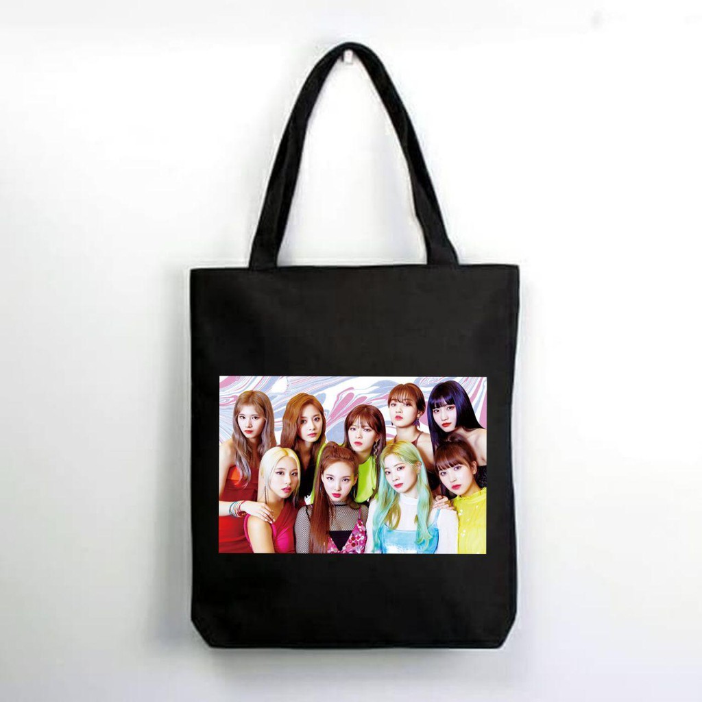 TOTEBAG KPOP / TOTE BAG KPOP / EXO / BIGBANG / BTS / GOT7 / SEVENTEEN/ IKON / INFINITE / BISA COD