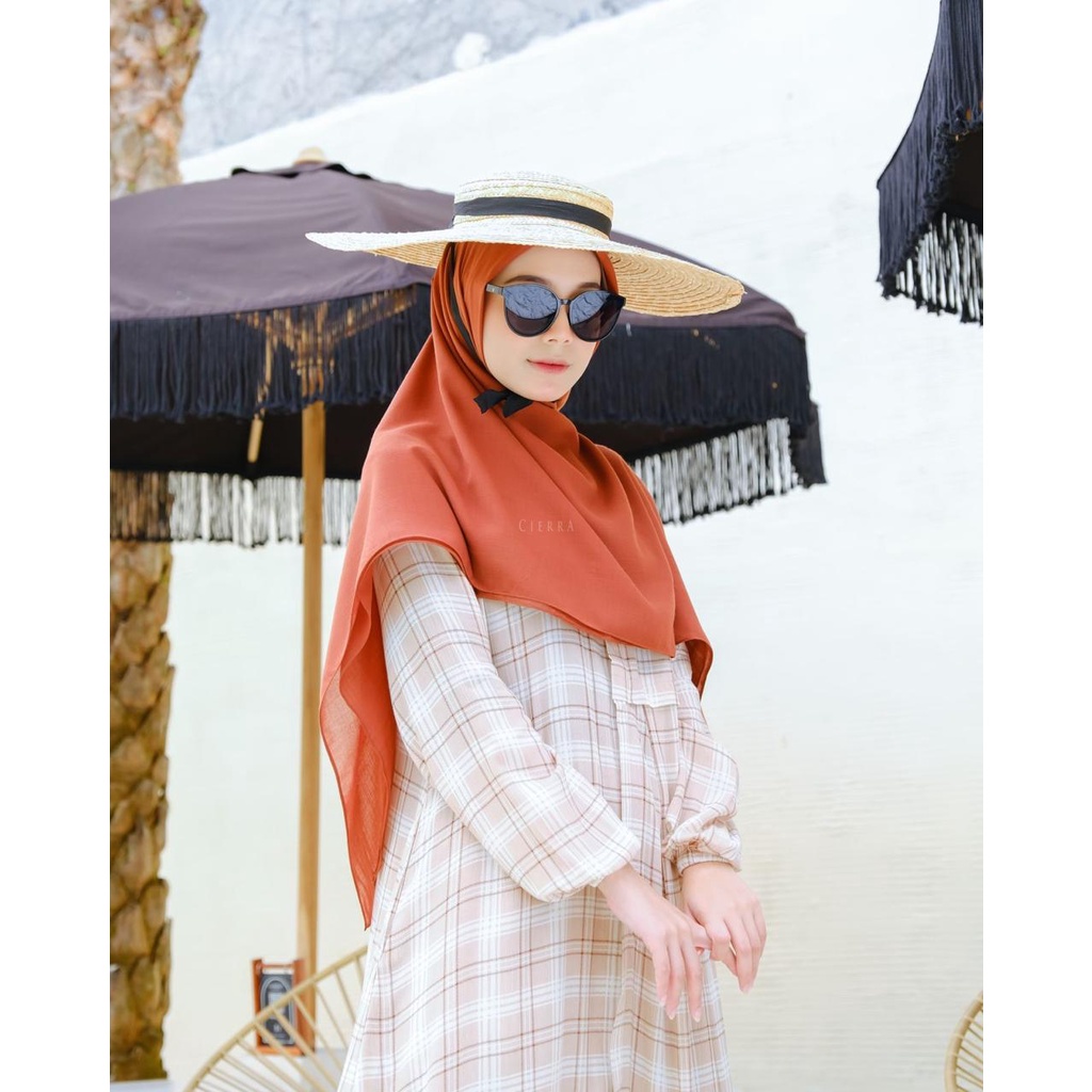 Dress - Gamis Crincle Motif Kyomi By Cierra