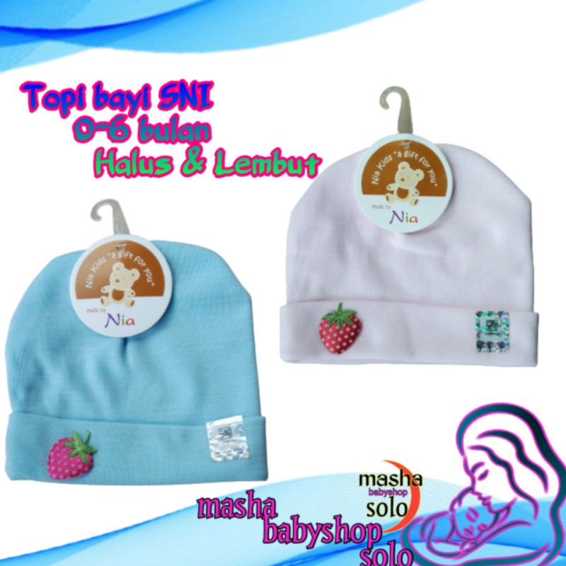 Topi bayi Lembut  , Topi bayi sni halus , Topi baby