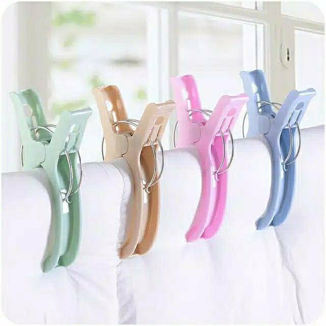 Model Jumbo Penjepit Jepit Jemuran Selimut Baju Handuk Plastik Besar Jepitan Baju