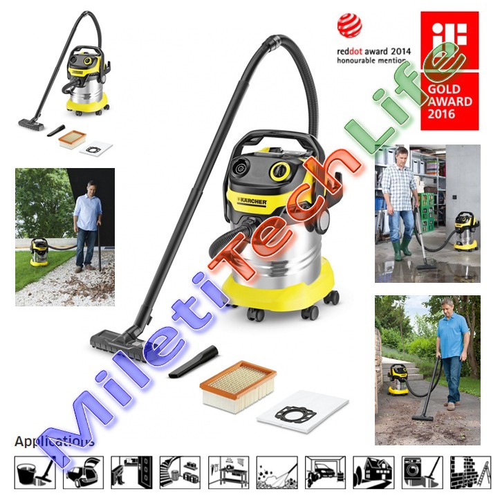 Karcher WD 5 Premium / MV 5 Premium Wet and Dry Vacuum Cleaner