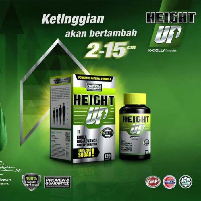 HEIGHT UP - Suplemen Peninggi Badan
