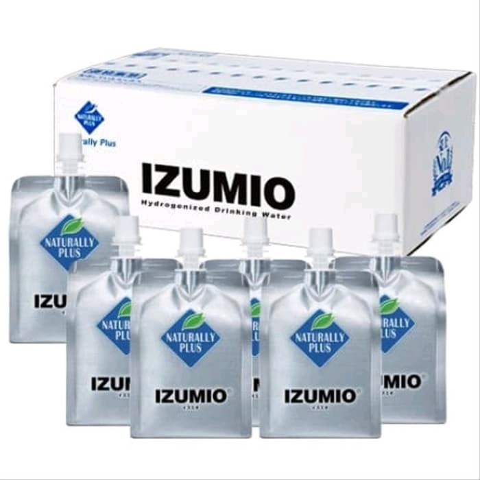 KARTONAN IZUMIO AIR HYDROGEN HIDROGEN WATER ISI 30 SACHET @200ml JAPAN Termurah