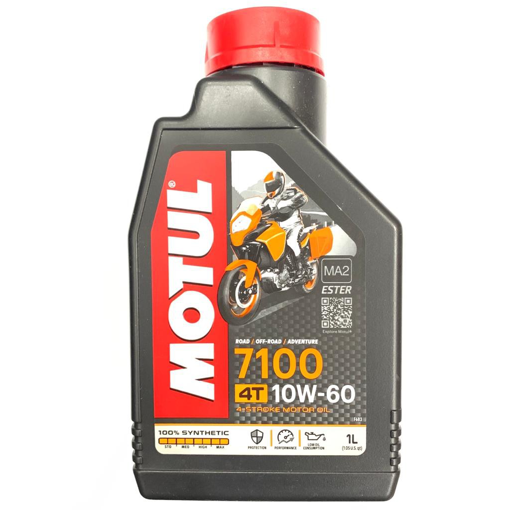 OLI MOTUL 7100 4T 10W60 1 LITER FULL SYNTHETIC ESTER