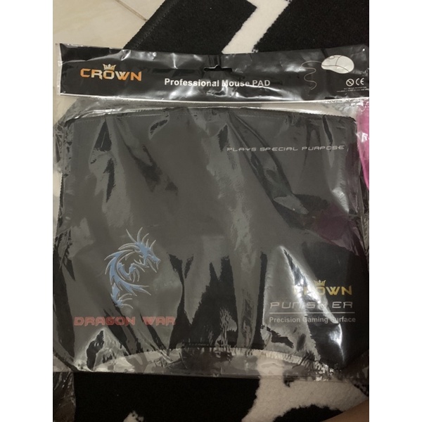 mousepad gaming dragon war crown