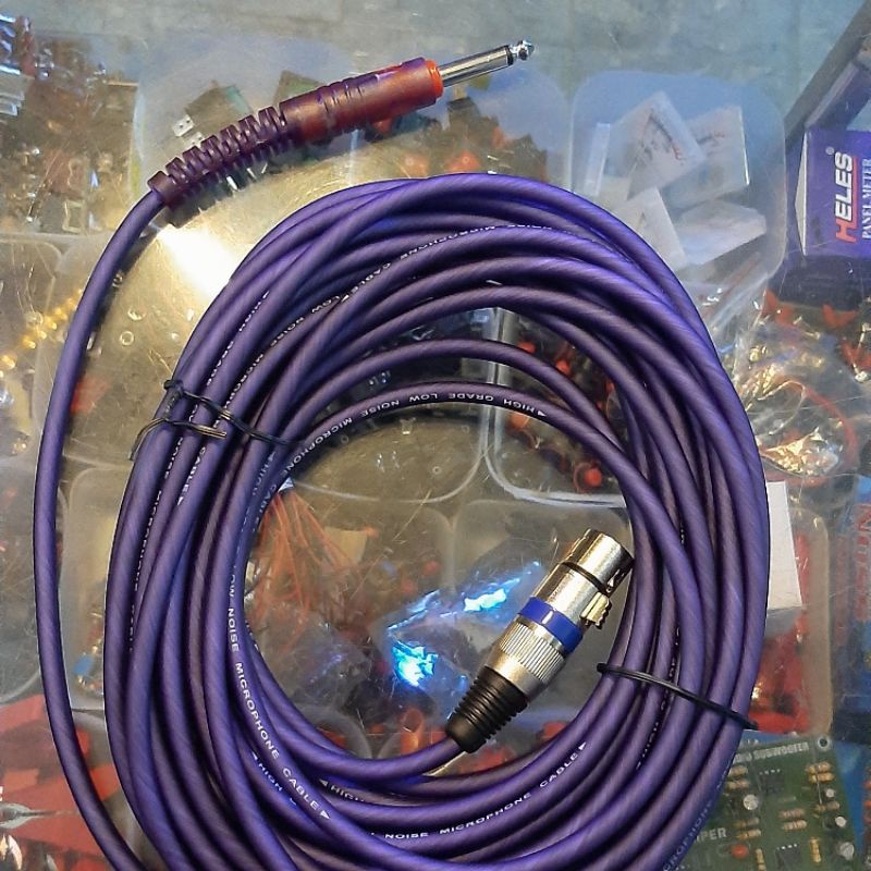 KABEL MICROFON MICROPHONE PLUS JACK 10M