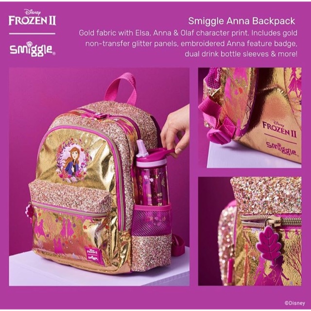 LIMITED EDITION BOTOL MINUM SMIGGLE X FROZEN