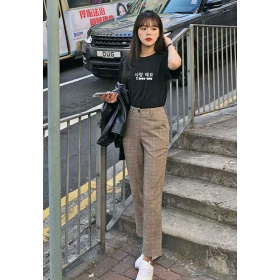 Kaos Distro Unisex SARANG HAEYO