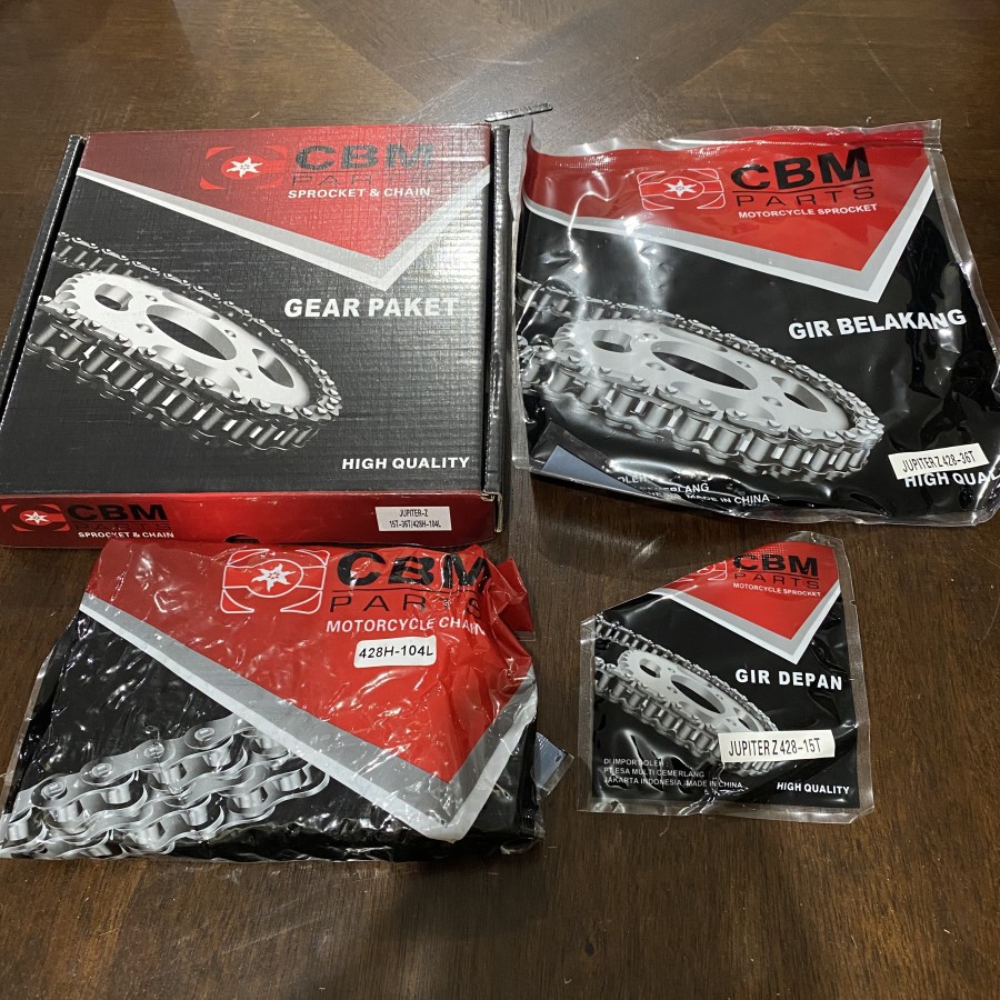 CBM Jupiter Z Gearset Gear Set Motor Vega R New Old Lama Baru Gir Kit