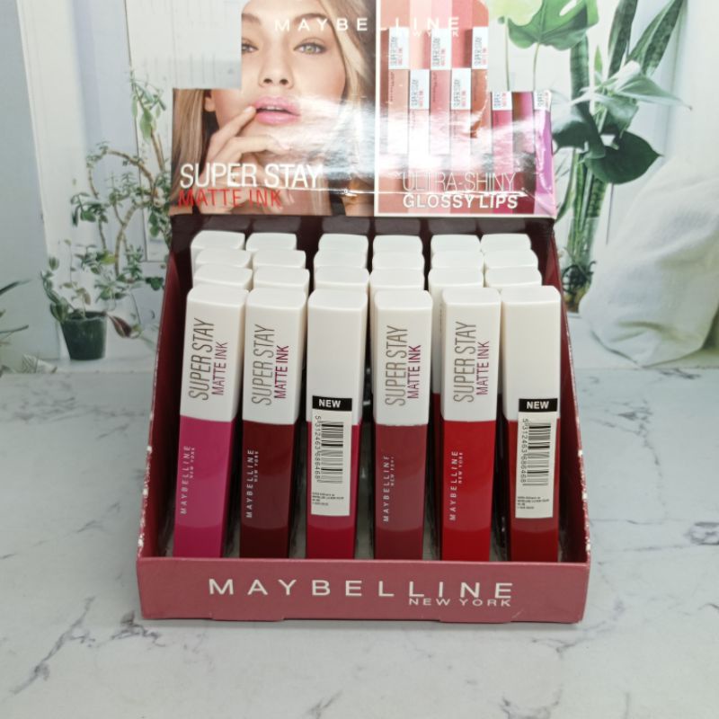 (Box/24) Maybelline Super Stay Matte Ink