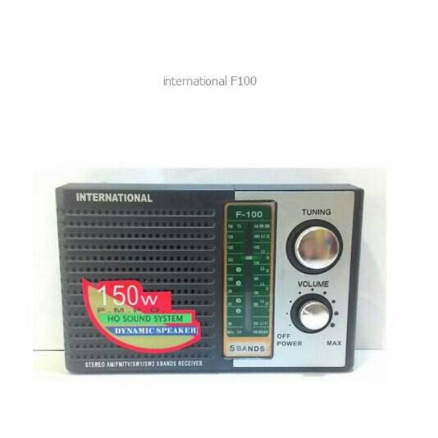 Radio Internasional F-100 AM/FM/SW