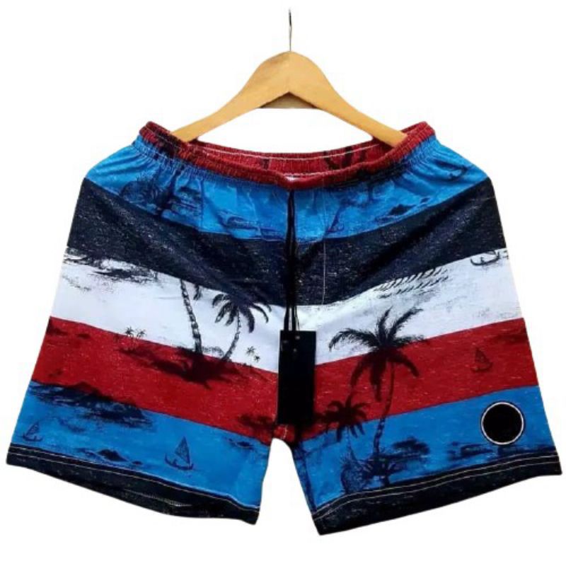 Boxer Pria Wanita Dewasa Boardshort Katun Combed 30S Sablon Printing Motif Distro Premium