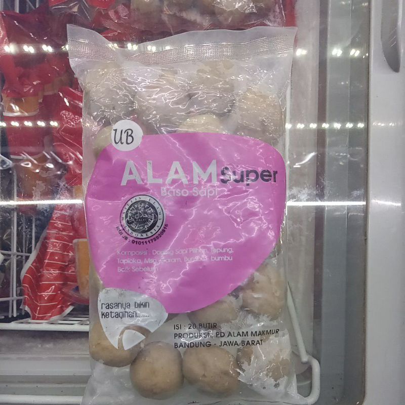 Bakso Alam Super UB Isi 20 Butir