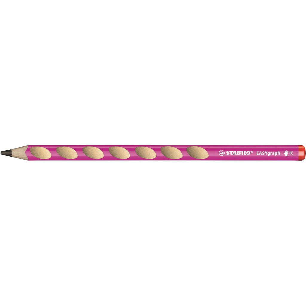 

STABILO EASYgraph pensil pink warna for untuk anak-anak correct grip posture pupils 2B pensil