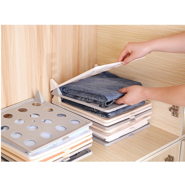 Swopply HL0290 Sekat Baju Tatakan Pakaian Small Clothes Organizer Pembatas Pakaian