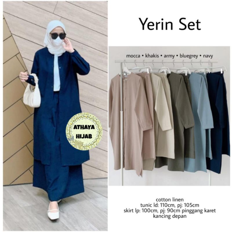 Yerin Set (Tunik + Rok) by Athaya