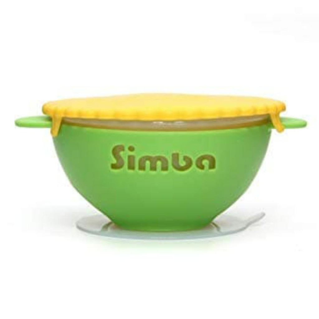 Simba Anti Scald Silicone Suction Bowl Mangkuk Anti Slip