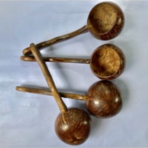 gayung batok kelapa peralatan mandi / gayung batok kayu siraman / Gayung mandi Jebor Batok Kelapa