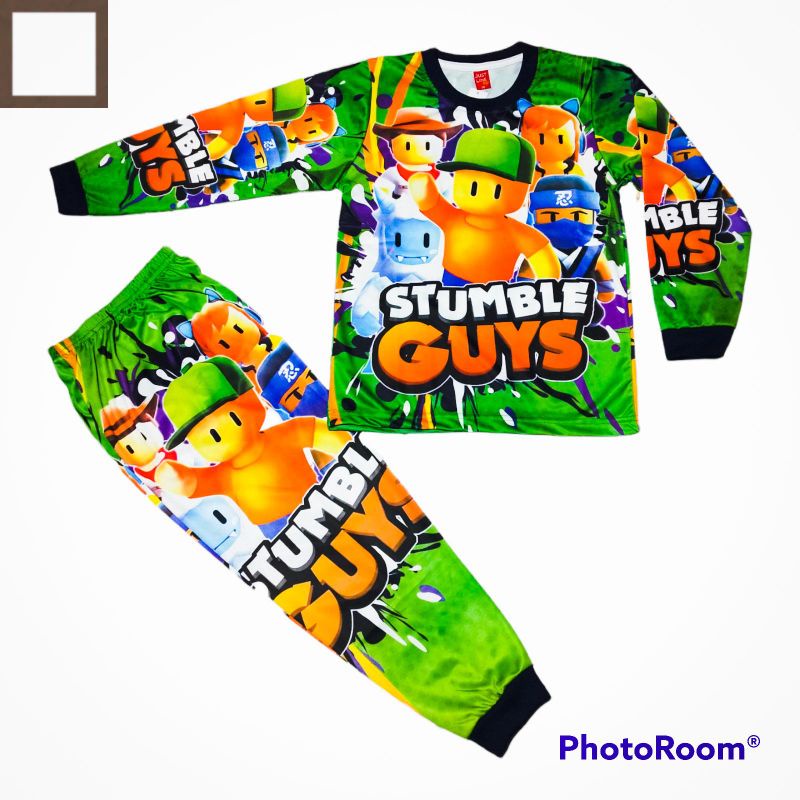 SETELAN BAJU STUMBLE GUYS/SETELANJERSEY MOTOR CROSS, SETELAN MOTOR CROSS