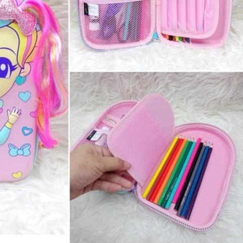 

♢ Kotak pensil Model smiggle Mermaid / Hardcase Boxes Pencil Mermaid - Mermaid ♝