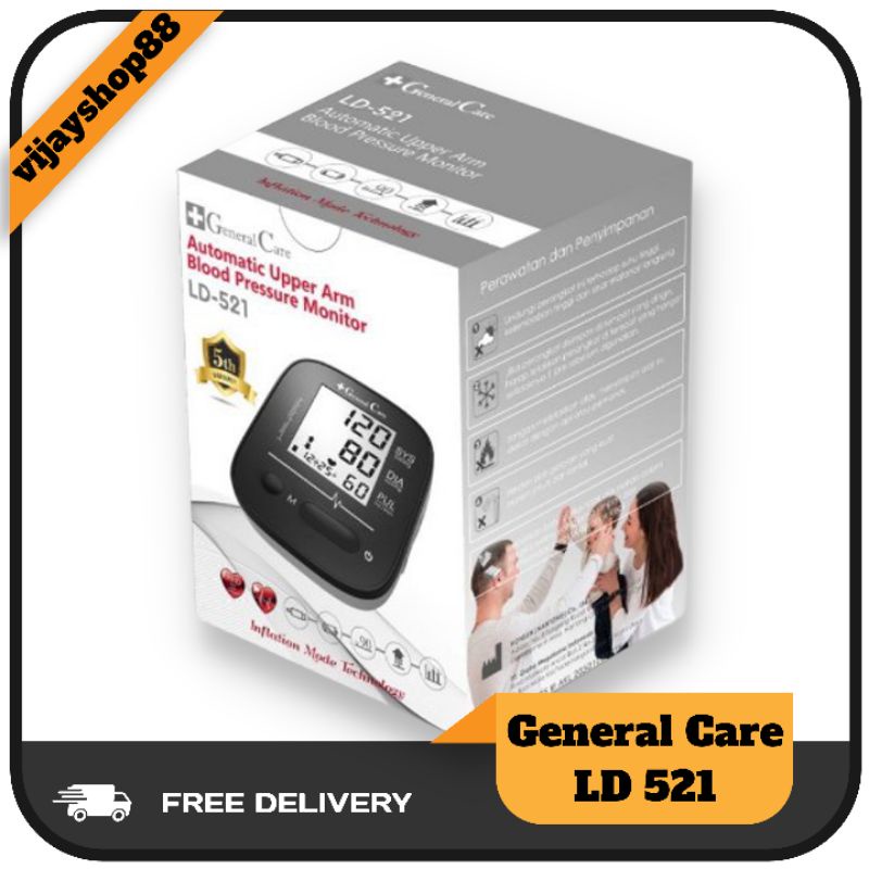 GENERAL CARE LD 521 tensimeter digital / alat tensi darah digital