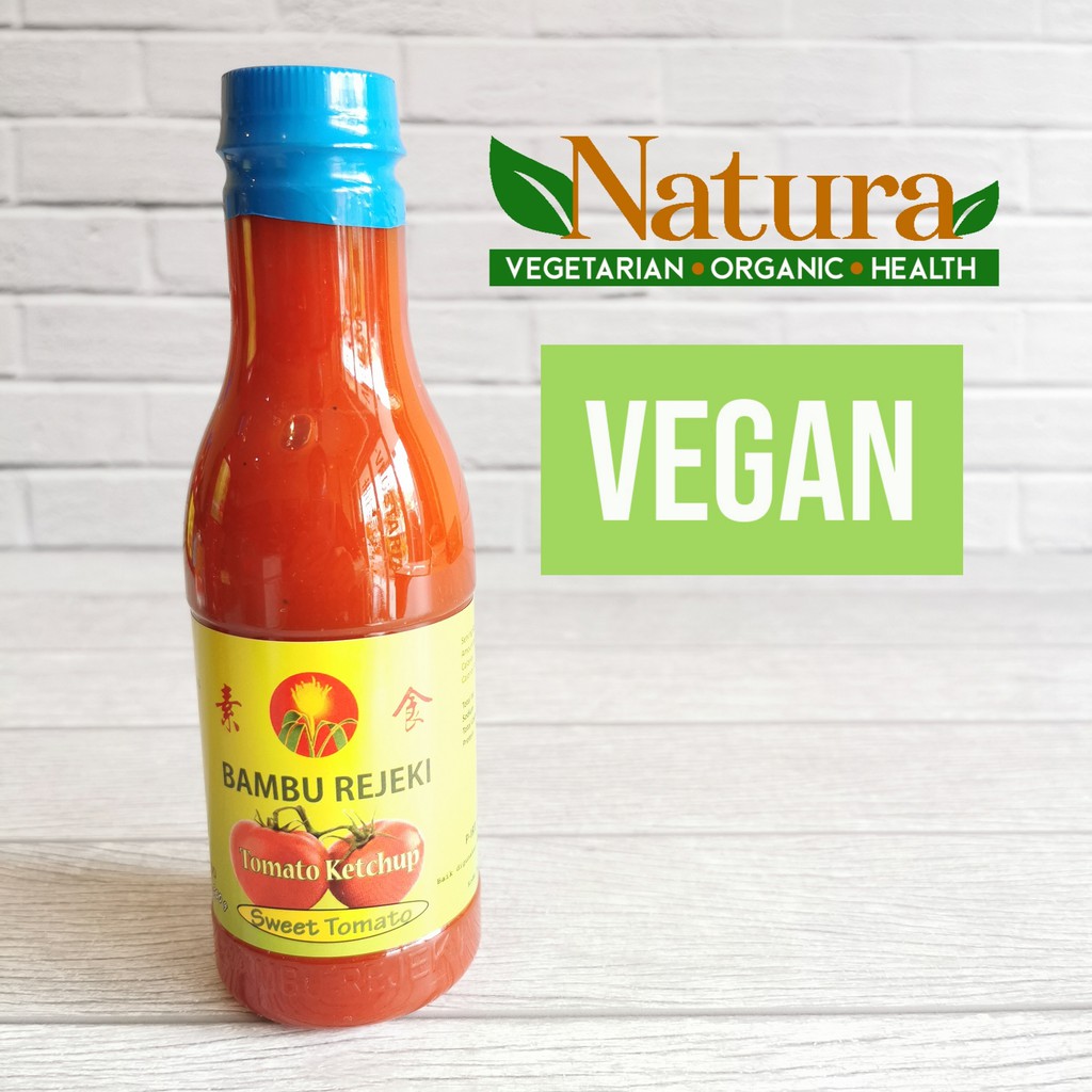 

Bambu Rejeki Tomato Ketchup Saus Saos Tomat 360gr Vegetarian Vegan
