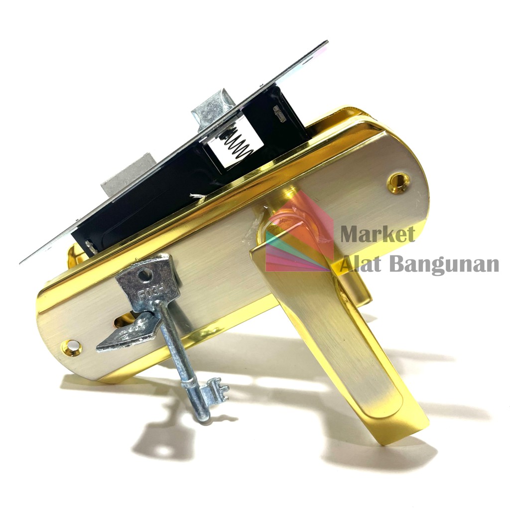 Kunci Pintu Kecil / Gagang Handle Top I Series Kuning