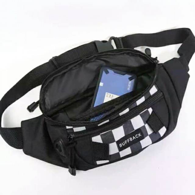 Waistbag CATUR KECE muat HP DOMPET ROKOK