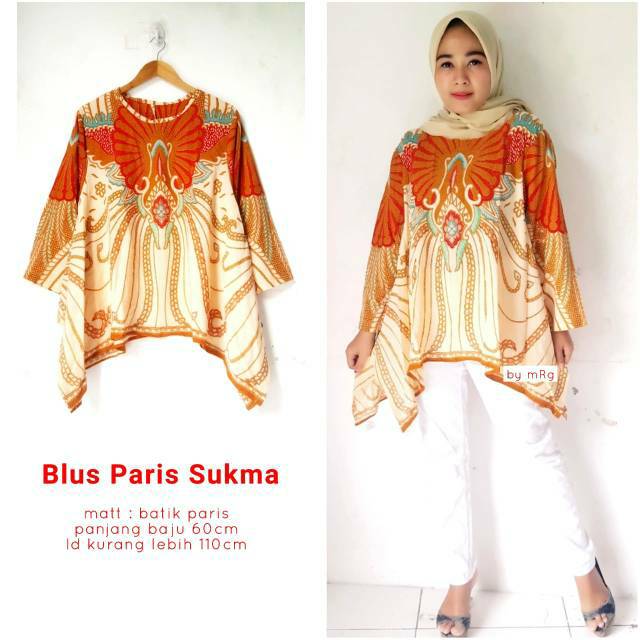 Blouse Paris Sukma/ Blouse Batik Paris