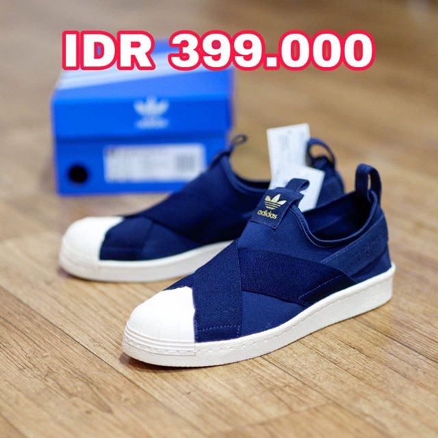 ADIDAS SUPERSTAR 80’S SLIPON NAVY