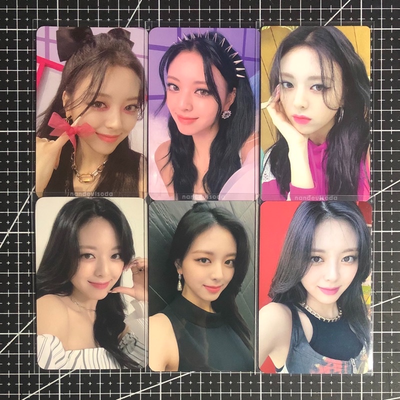 PHOTOCARD PC YUNA ITZY CRAZY IN LOVE BENEFIT BENE PITA CIL PB SE SPECIAL EDITION PHOTOBOOK SOUNDCONT