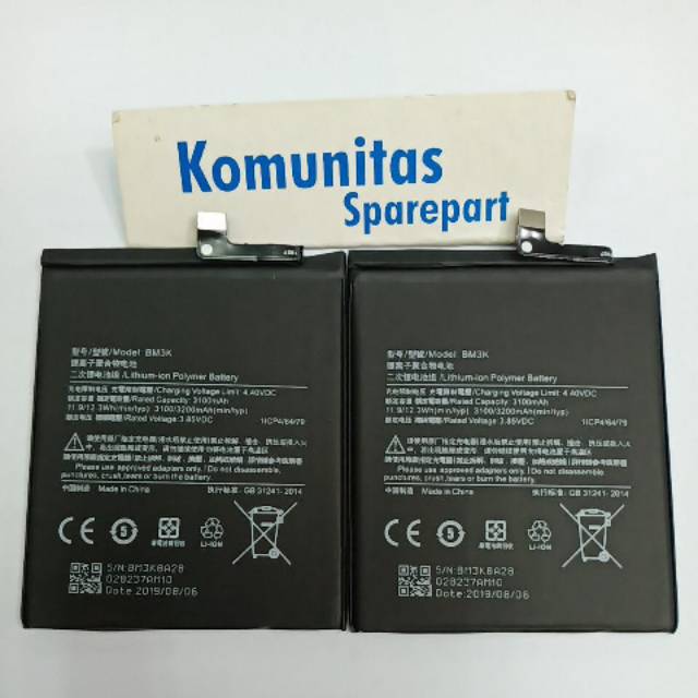 BATRE XIAOMI MI MIX 3/BM3K/BATTERAI MI MIX 3