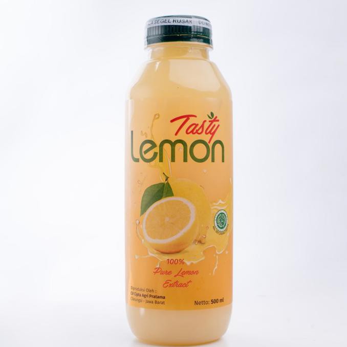 

Original Tasty Lemon 500ml, sari lemon california murni, pure lemon extract Asli