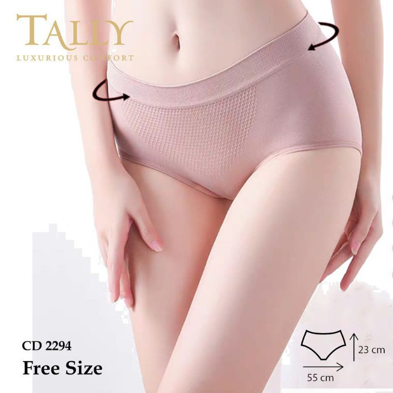 Celana Dalam Wanita Semi Korset bahan Pori | Tally art C 2294