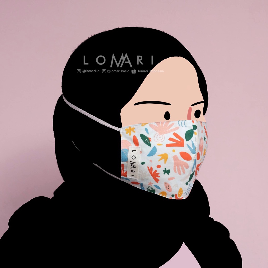 DAISY SERIES (Masker Kain Exclusive by Lomari)