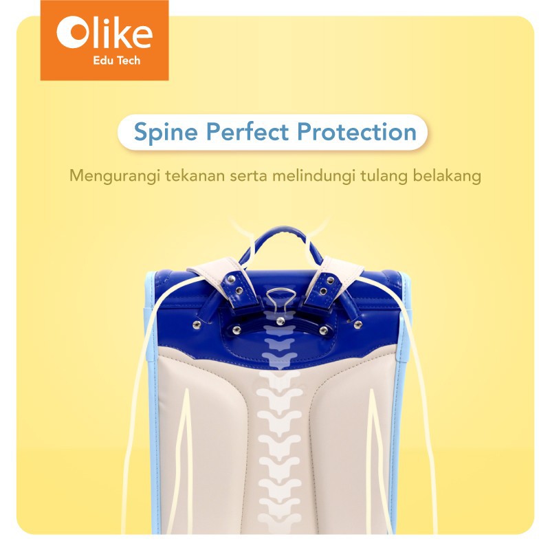 Olike Orthopedic Bag Large - Tas Sekolah Ransel Anak