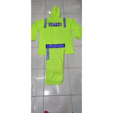 Jas Hujan Satpam Setelan Jacket Celana Scotlet