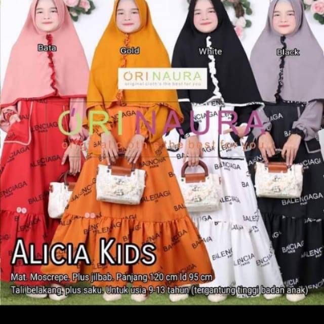 ALICIA KIDS SYARI ORI NAURA